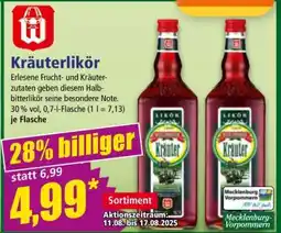Norma Kräuterlikör Angebot