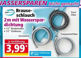 Norma Brauseschlauch 2 m mit Wasserspardichtung Angebot