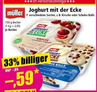 Norma Joghurt mit der Ecke Angebot