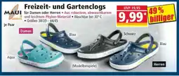 Norma Freizeit- und Gartenclogs Angebot