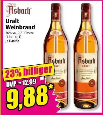 Norma Uralt Weinbrand Angebot