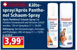 Norma Sensomed Kältespray/Après Panthenol Schaum-Spray Angebot