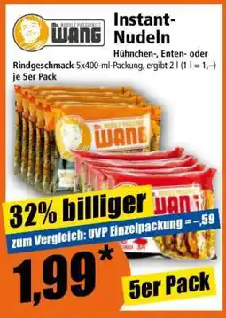 Norma Instant-Nudeln Angebot