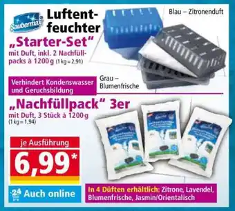 Norma Luftentfeuchter „Starter-Set“ Angebot