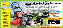 Norma Elektrostart-Benzin-Rasenmäher Angebot