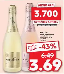 Kaufland FREIXENET Span. Schaumwein Angebot