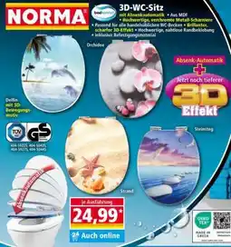 Norma 3D-WC-Sitz Angebot