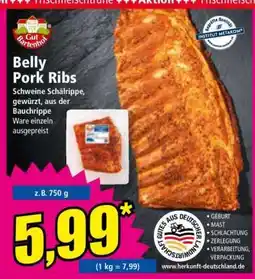 Norma Belly Pork Ribs Angebot