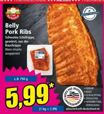 Norma Belly Pork Ribs Angebot