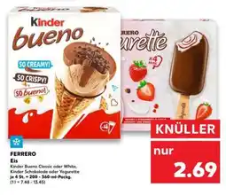 Kaufland FERRERO Eis Angebot