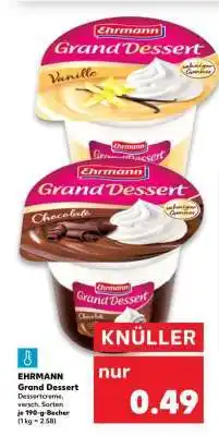 Kaufland Ehrmann Grand Dessert Angebot