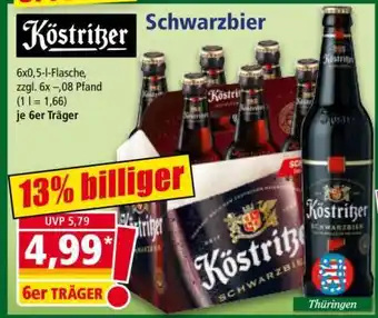 Norma KÖSTRITZER Schwarzbier° Angebot