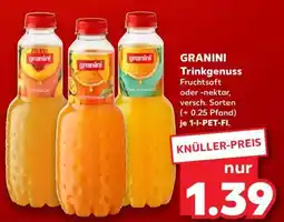 Kaufland Granini Trinkgenuss Angebot