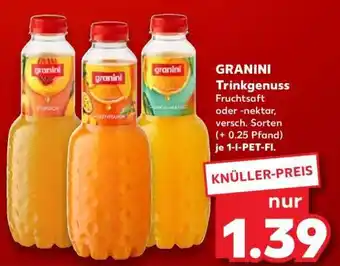 Kaufland Granini Trinkgenuss Angebot