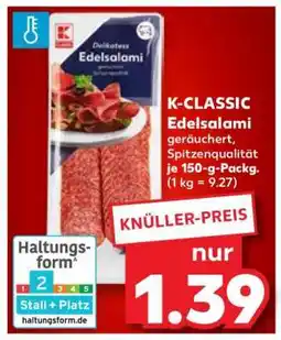 Kaufland K-CLASSIC Edelsalami Angebot