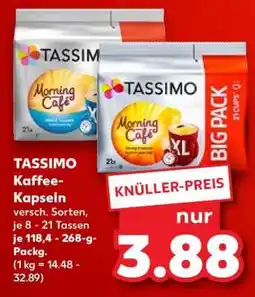 Kaufland Tassimo Kaffee- kapseln Angebot