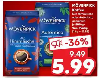 Kaufland MÖVENPICK Kaffee Angebot