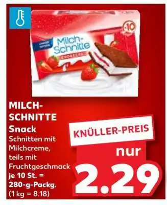 Kaufland MILCH-SCHNITTE Angebot
