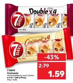 Kaufland 7 DAYS Croissants Angebot