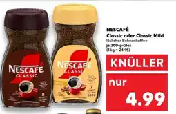 Kaufland NESCAFÉ Classic oder Classic Mild Angebot