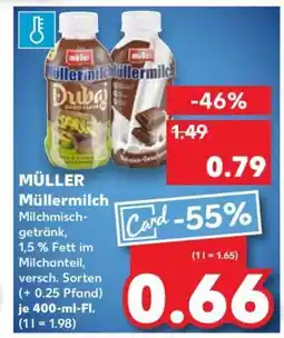 Kaufland MÜLLER Müllermilch Angebot