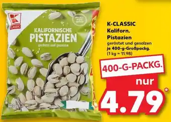 Kaufland K-CLASSIC Kaliforn. Pistazien Angebot