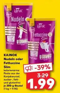 Kaufland KAJNOK Nudeln oder Fettuccine Slim Angebot