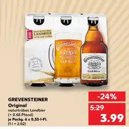 Kaufland GREVENSTEINER Original Angebot