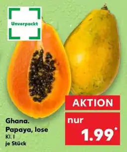 Kaufland Papaya, lose Angebot