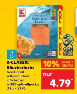 Kaufland K-CLASSIC Räucherlachs Angebot