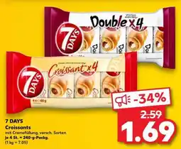 Kaufland 7 DAYS Croissants Angebot
