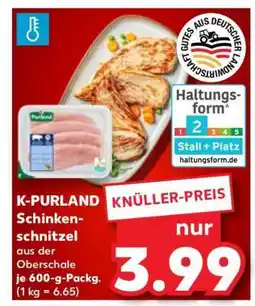 Kaufland K-PURLAND Schinkenschnitzel Angebot