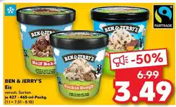 Kaufland BEN & JERRY’S Eis Angebot
