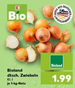 Kaufland Bioland dtsch. Zwiebeln Angebot