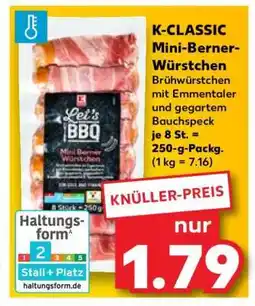 Kaufland K-CLASSIC Mini-Berner-Würstchen Angebot