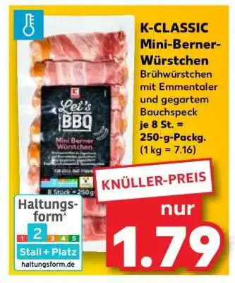 Kaufland K-CLASSIC Mini-Berner-Würstchen Angebot