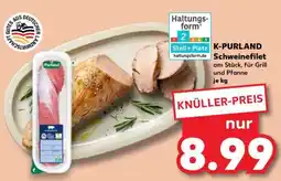 Kaufland K-PURLAND Schweinefilet Angebot