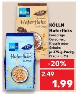 Kaufland KÖLLN Haferfleks Angebot