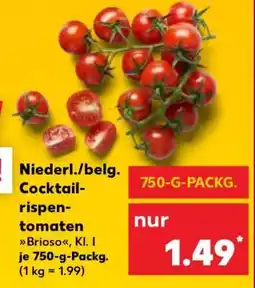 Kaufland Niederl./belg. Cocktailrispentomaten Angebot