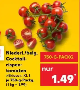 Kaufland Niederl./belg. Cocktailrispentomaten Angebot