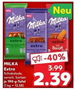 Kaufland Milka extra Angebot