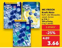 Kaufland WC FRISCH Kraft aktiv Angebot