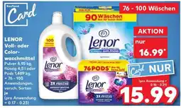 Kaufland LENOR Voll- oder Colorwaschmittel Angebot