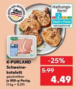 Kaufland K-PURLAND Schweinekotelett Angebot