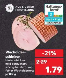 Kaufland Wacholderschinken Angebot