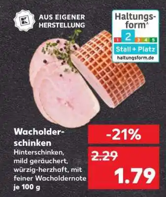 Kaufland Wacholderschinken Angebot