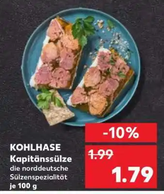 Kaufland KOHLHASE Kapitänssülze Angebot
