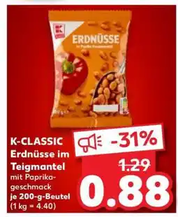 Kaufland K-CLASSIC Erdnüsse im Teigmantel Angebot