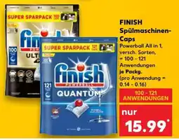 Kaufland FINISH Spülmaschinen-Caps Angebot
