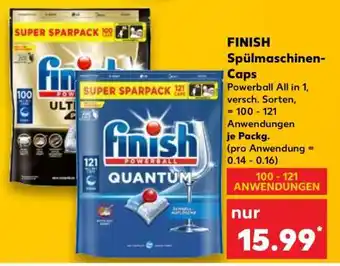 Kaufland FINISH Spülmaschinen-Caps Angebot
